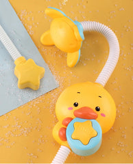 Baby Water Game Duck Model Faucet Shower Electric Water Spray: A Fun Bath Toy for Kids, Ideal for Swimming and Bathroom Play. Perfect as a Gift for Babies.