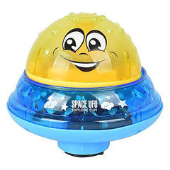 Interactive Water Fun: Electric Inductive Water Spray Ball with Light - Perfect Baby Bath Toy for Toddlers and Infants during Bathtime and Swimming