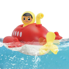 Baby Bath Toys Submarine Wind Up Toy Clockwork Ship Boat Kids Water Toys Swimming Pool Beach Game Toddler Boy Toys Children Gift