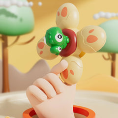 Baby Bath Toys Funny Bathing Sucker Spinner Suction Cup Cartoon Rattles Fidget Educational Toys For Children Boys Gift