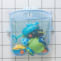 Baby Bath Toys Dinosaur Animal Mesh Net Toy Storage Bag Strong Suction Cups Bath Game Bag Bathroom Organizer Water Toys for Kids