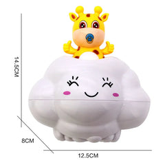 Cute Baby Bath Toy with Swimming and Water Spraying Delight for Kids' Bathtime Fun
