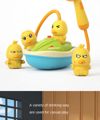 Interactive Bath Time Delight Electric Duck Spray Water Toys for Babies and Kids Baby's Bath Shower Toys, Water Balls