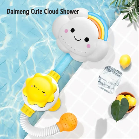 Make Bath Time Fun for Your Baby with this Cloud-Shaped Baby Shower Toy