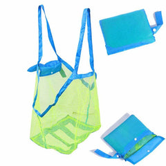 Children Sand Away Protable Mesh Bag Kids Bath Toys Storage Bags Swimming Large Beach Bag for Towels Women Cosmetic Makeup Bag