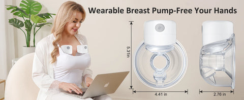 Hands Free Electric Breast Pumps Mother Milk Extractor Portable Breast Pump Wearable Wireless Breastpump