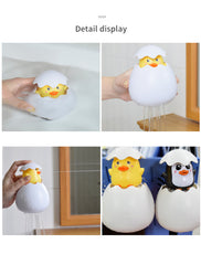 Baby Bathing Toy Kids Cute Duck Penguin Egg Water Spray Sprinkler Bathroom Swimming Water Toys Kids