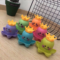 Kids Ocean Life octopus Stacking Cups Toy Children Play Educational Cute Beach Bath Toys